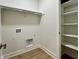 Laundry room offers plenty of space for storage and organization at 460 W Smoky Row, Carmel, IN 46032