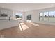 Modern kitchen features white cabinets and a breakfast bar at 5034 Bergamot Dr, Brownsburg, IN 46112