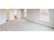 Spacious bedroom with carpet, dual windows and access to bathroom at 5005 Carmine St, Brownsburg, IN 46112