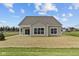 The house offers a spacious backyard with ample room for outdoor activities and relaxation at 5021 Carmine St, Brownsburg, IN 46112