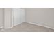 Spacious bedroom with wall-to-wall carpeting and double door closet at 5021 Carmine St, Brownsburg, IN 46112