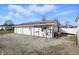 Three car garage with ample parking space at 180 N Highland St, Morgantown, IN 46160