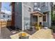 Charming backyard with wood deck, patio, and landscaped area at 2036 N Talbott St, Indianapolis, IN 46202