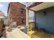Cozy backyard patio perfect for outdoor entertaining and relaxation at 2036 N Talbott St, Indianapolis, IN 46202