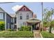 Charming two-story home with mature landscaping and a welcoming front porch and well-maintained exterior at 2036 N Talbott St, Indianapolis, IN 46202