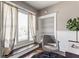 Office with built-in shelves and natural light at 2036 N Talbott St, Indianapolis, IN 46202