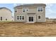 Exterior of home showing back yard at 4186 Dutton Dr, Bargersville, IN 46106