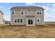 Back exterior view of home with sliding glass door at 4186 Dutton Dr, Bargersville, IN 46106