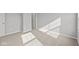 Bright bedroom features neutral walls, carpet, and natural light at 4186 Dutton Dr, Bargersville, IN 46106