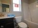 Bathroom with tub, toilet and vanity at 4193 Bozeman Way, Bargersville, IN 46106