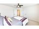Charming bedroom with a queen-size bed and access to closets at 6252 Sugar Maple Dr, Zionsville, IN 46077