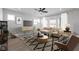 Cozy living room with a neutral color palette and ample natural light at 804 James William Ln, Westfield, IN 46074