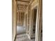 Under construction home's interior framing showcasing multiple rooms at 1924 N Lesley Ave, Indianapolis, IN 46218