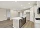 Kitchen with island and stainless steel dishwasher at 18322 Depoe Ln, Westfield, IN 46074