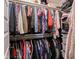 Walk-in closet with clothing racks and organized storage solutions at 104 W County Road 500 S, Clayton, IN 46118