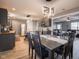 Bright dining area connects to the kitchen and living room, perfect for Gathering gatherings at 104 W County Road 500 S, Clayton, IN 46118