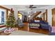 Spacious living room with hardwood floors, comfortable seating, and a cozy atmosphere at 26735 Six Points Rd, Sheridan, IN 46069