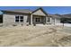 Inviting single-Gathering home with a brick facade, attached garage, and well-lit entry at 2327 Saddle Dr, Shelbyville, IN 46176