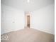 Simple bedroom with neutral walls and carpet at 6112 Card Blvd, Indianapolis, IN 46221