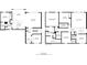 Detailed floor plan of the home, showcasing layout, dimensions, and room placements at 1105 Gatewick Ct, Greenwood, IN 46143