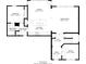 Main floor plan, offering clear view of the layout with accurate measurements at 1105 Gatewick Ct, Greenwood, IN 46143
