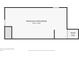 Floor plan displaying unfinished basement and stairwell at 5060 Staughton Dr, Indianapolis, IN 46226