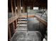 Interior view featuring staircase in unfinished home, showing potential and character at 5625 Gateway Dr, Indianapolis, IN 46254