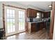 Kitchen featuring stainless steel appliances and double doors at 409 Dale St, Martinsville, IN 46151