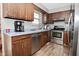 Kitchen featuring stainless steel appliances and ample counter space at 409 Dale St, Martinsville, IN 46151