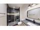 Modern bathroom with walk-in shower at 4325 Hamilton Run, Zionsville, IN 46077