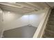 Clean, unfinished basement featuring painted floors, walls and ceiling; ready for customization and extra living space at 1127 Grant Cir, Cicero, IN 46034