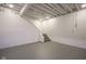 Bright, unfinished basement space with clean, painted walls, and ceiling, offering potential for additional living area at 1127 Grant Cir, Cicero, IN 46034
