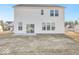 The home's backyard has a patio and slider door entry to the house at 908 Stonehaven Dr, Indianapolis, IN 46239