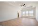 Bright bedroom with large windows, hardwood floors, and ample natural light at 798 Leila Mae Ln, Westfield, IN 46074