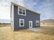 New construction home with a concrete backyard patio at 7904 Magnolia St, New Palestine, IN 46163
