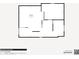 Floor plan showing a small kitchen area at 310 S Pleasant St, Edinburgh, IN 46124