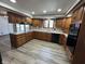 Spacious kitchen features oak cabinets, modern appliances, and ample counter space at 4256 Bending Ln, Greenwood, IN 46143