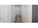Bathroom with shower curtain and grey flooring at 1501 Coen Ct, Columbus, IN 47201