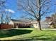 Charming one story home with brick and siding, manicured lawn and mature shade tree at 562 Nelson Dr, Brownsburg, IN 46112