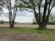 Scenic view of vacant land with green grass and mature trees on a cloudy day at 11 S 1050 W, Jamestown, IN 46147