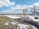 Amenity center sign in a grassy field with snow on the ground at 132 Velvet Hat Rd, Danville, IN 46122