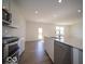 Kitchen with an island, stainless appliances, and a view into the breakfast area at 126 Velvet Hat Rd, Danville, IN 46122