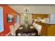 Spacious dining room and kitchen area with a large table perfect for entertaining guests at 11736 Grazing Ln, Indianapolis, IN 46239