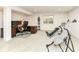 Finished basement with home office and gym at 12535 Tidecrest Dr, Fishers, IN 46037