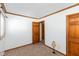 Cozy bedroom with double closets and neutral carpeting at 3359 Laurel St, Indianapolis, IN 46227