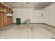 Open garage features room for workbench and storage shelves at 17345 Northam Dr, Westfield, IN 46074