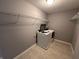 Laundry room with washer and dryer hookups at 2215 Dorothea Ct, Greenwood, IN 46143