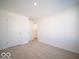 Simple bedroom with neutral walls and carpet at 6196 Granby Dr, Whitestown, IN 46075
