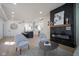 Open concept living space with kitchen, island, and living area at 560 Jefferson Ave, Indianapolis, IN 46201