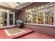 Charming brick patio with a grill perfect for outdoor relaxation or entertaining at 1462 Eagle Trace Ct, Greenwood, IN 46143